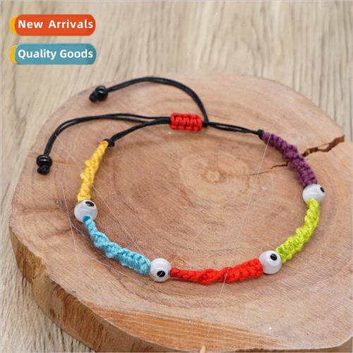 INS Fashion Hundred White cite Round Eyes Handmade Knitted C
