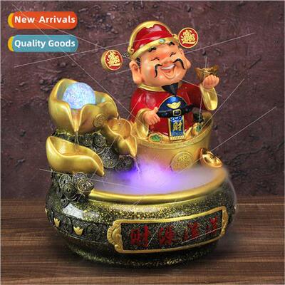 Inviting wealth and prosperity Polybasin God of Wealth When