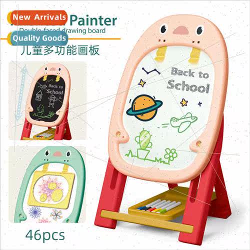 Childrens double-sided magnetic writing board multi-kinetic