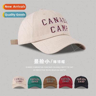 Baseball hat Korean female hundred matching travel fall and