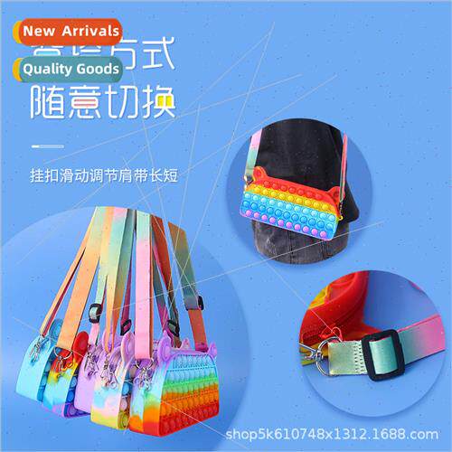 Bubble licone Handbag Kids Cute Crossbody Exterminator Pione