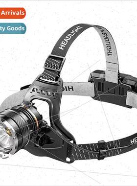 P50 zoom bright headlamp aluminum alloy rechargeable inducti