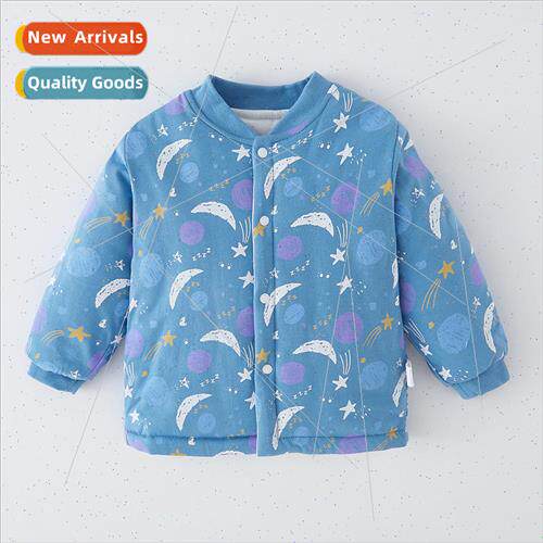 Infant thin cotton jacket single top jacket clip cotton line
