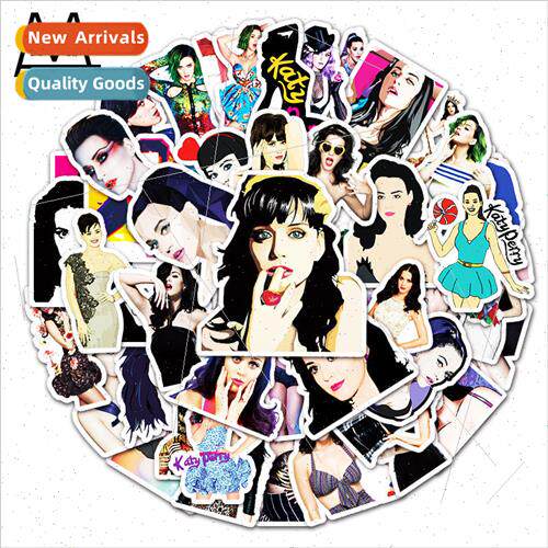 50 Sexy Katy Perry Doodle Stickers Laptop ggage Car Guitar C