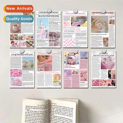 Pink Memories 10 Small Fresh Decorative Cards Wall Postcards