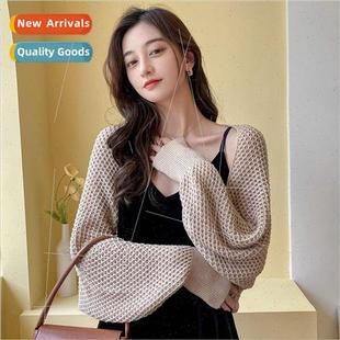 silk shawl cervical cotton pro skirt ice with Knitted summer