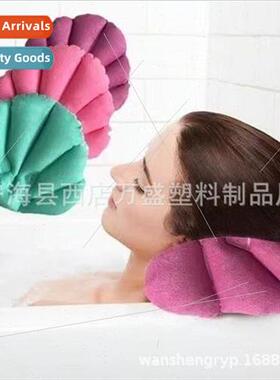 Home Inflatable Bath Pillow With Suction Cup Bath Pillow Bat