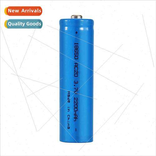 Work 3.7V Tip 18650 rechargeable lithium batteries strong fl