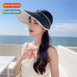 Womens summer hats versatile fashion sun hat UV shade sunscr