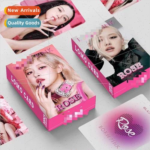 New pink ink 30 double-sided LOMO card boxed small card phot