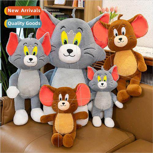 Cat and Mouse plush toy doll doll quirky Tom Jerry pillow
