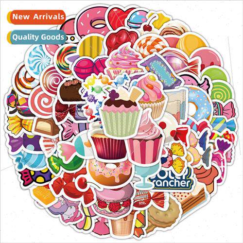 100 cartoon lollipop stickers decorative notebook handbook l