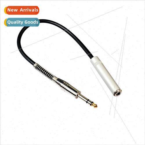 Zinc Alloy 6.35mm Male to Female Stereo Audio Extension Cabl