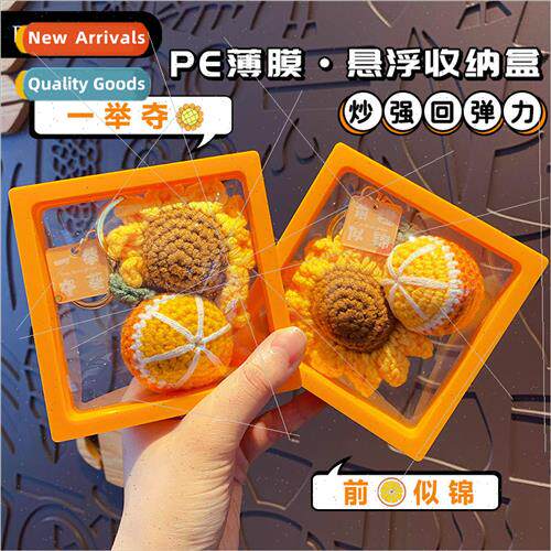 Creative handmade knitting wool crochet DIY wool sunflower k