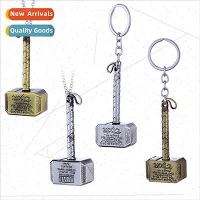 Avengers Thor Hammer Necklace Thor Necklace Hammer Dark Worl