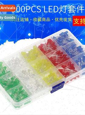 5mm LED ght Emitting Diode Boxed Transistors 500pcs 100pcs p