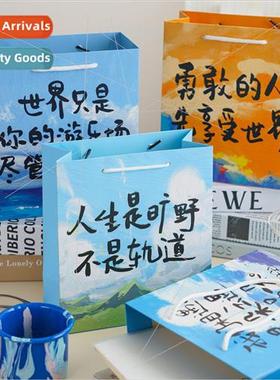 White Card  Bag fe is Wilderness Series terary Ins Text Bles