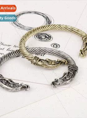 2018 New Viking Bracelet Personalized Vintage Fenrir Viking