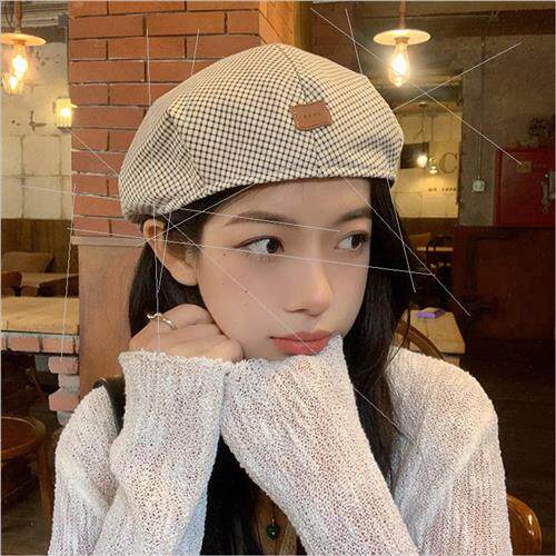 Spring and summer retro sweet cool reverse wear 适用ward hat