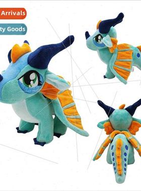 New wings of fire dragon blue big-eyed dragon plush toy doll
