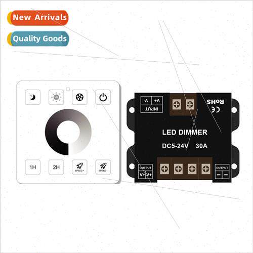 RF iron shell 86 touch panel dimmer 30A infinitely dimmable