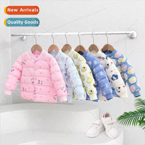 2023 new childrens light down cotton jacket liner winter boy