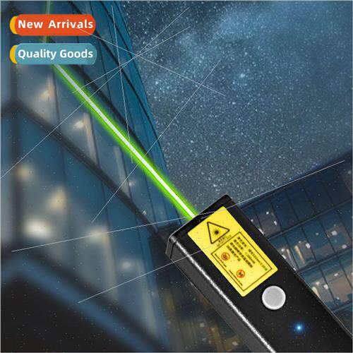 type-c socket rechargeable 753 square tube red laser flashli