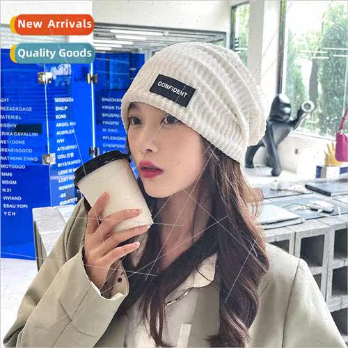 Japanese simple winter pile of hats female versatile warm cy