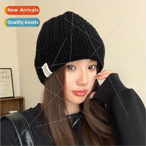 2023 new wool cap children fall and winter with warm show fa