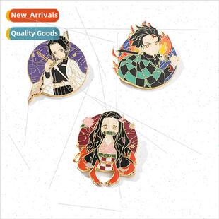 Ghost Destruction Blade Brooch Butterfly Shinobu You Douzi C