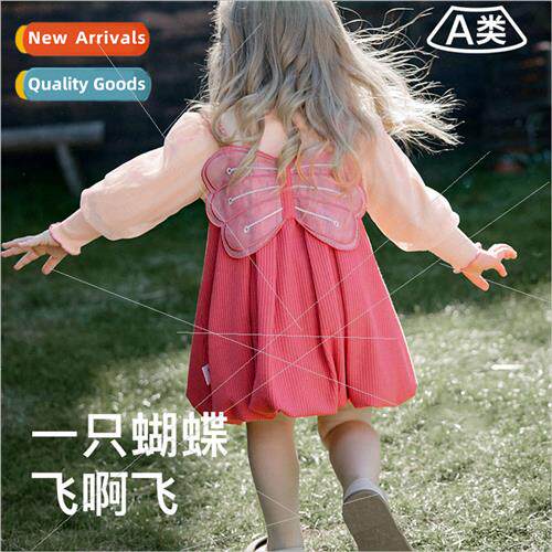 2024 spring new girls dress set baby princess  bud skirt two