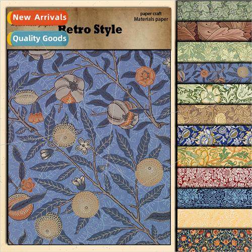 William Morris  Box Decorative Material Paper 12 pcs Double