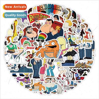 60 Pops cartoon graffiti stickers handbook decoration phone
