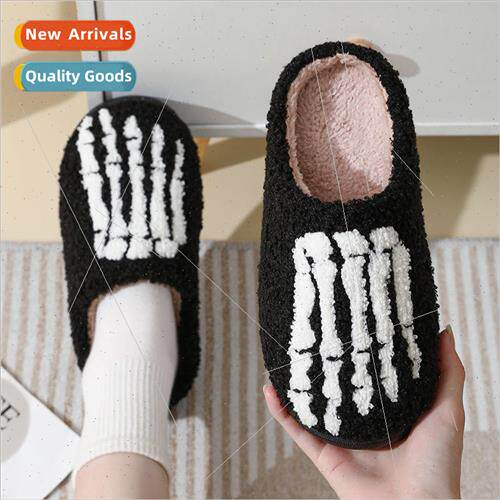 2023 new Halloween ghost hand cartoon warm winter cotton sli