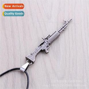 model metal necklace Anime key gun M60 pendan game