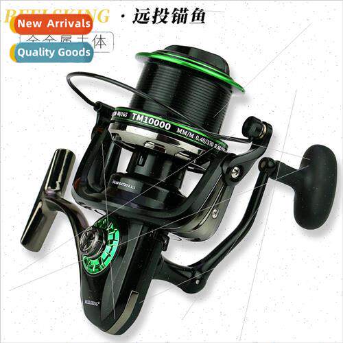 All-metal Long Casting Reel No Gap Sea Rod Fishing Reel Spin