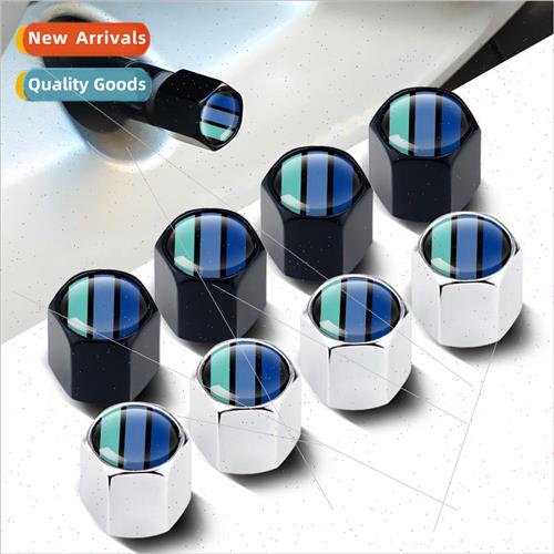 New Neutral Valves Car Tire Decorative Valve Caps Metal Valv