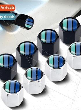 New Neutral Valves Car Tire Decorative Valve Caps Metal Valv