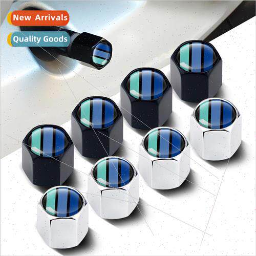 New Neutral Valves Car Tire Decorative Valve Caps Metal Valv