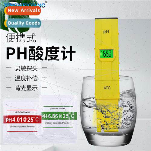 PH acidity meter portable with backlight PH meter water  tes