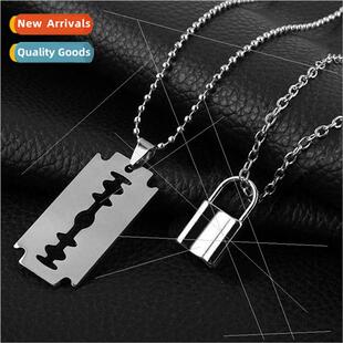 Hip hop hiphop razor necklace shampoo blow dryer barbershop
