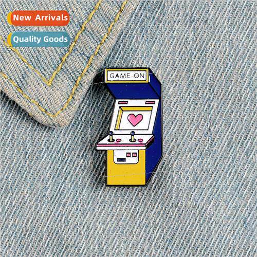 Cartoon Game Console Love Creative Alloy Pin Badge