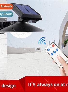 New solar set light outdoor sensor light LED round wall ligh
