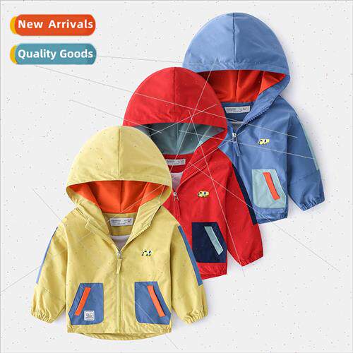 Boys jacket spring and fall childrens spring 2021 new childr