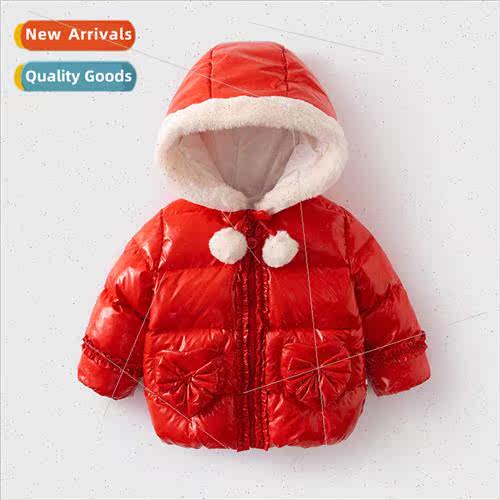 Girls cotton clothes 2023 thickened winter worship clothing