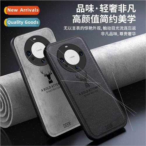 适用 Huawei Mate60Pro+ Phone Case Nova12 Elk Cloth Pattern S