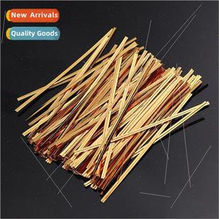 Wrap Tie Bundle Baking Gold lver Sealing