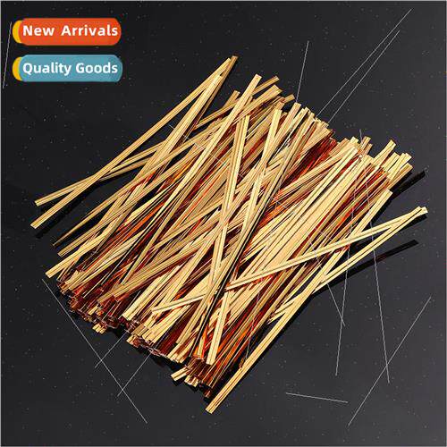 Gold Sealing Tie  Wrap Bundle Baking Sealing Tie lver Tie Bu