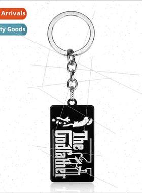 Movie  The Godfather The Godfather logo keychain personalize