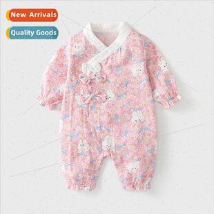 Newborn baby clothes newborn baby monk clothes baby onesie f